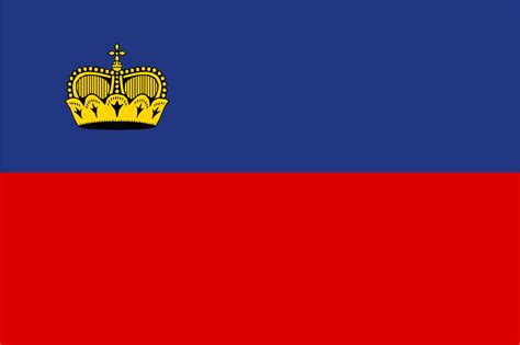 the flag of liechtenstein
